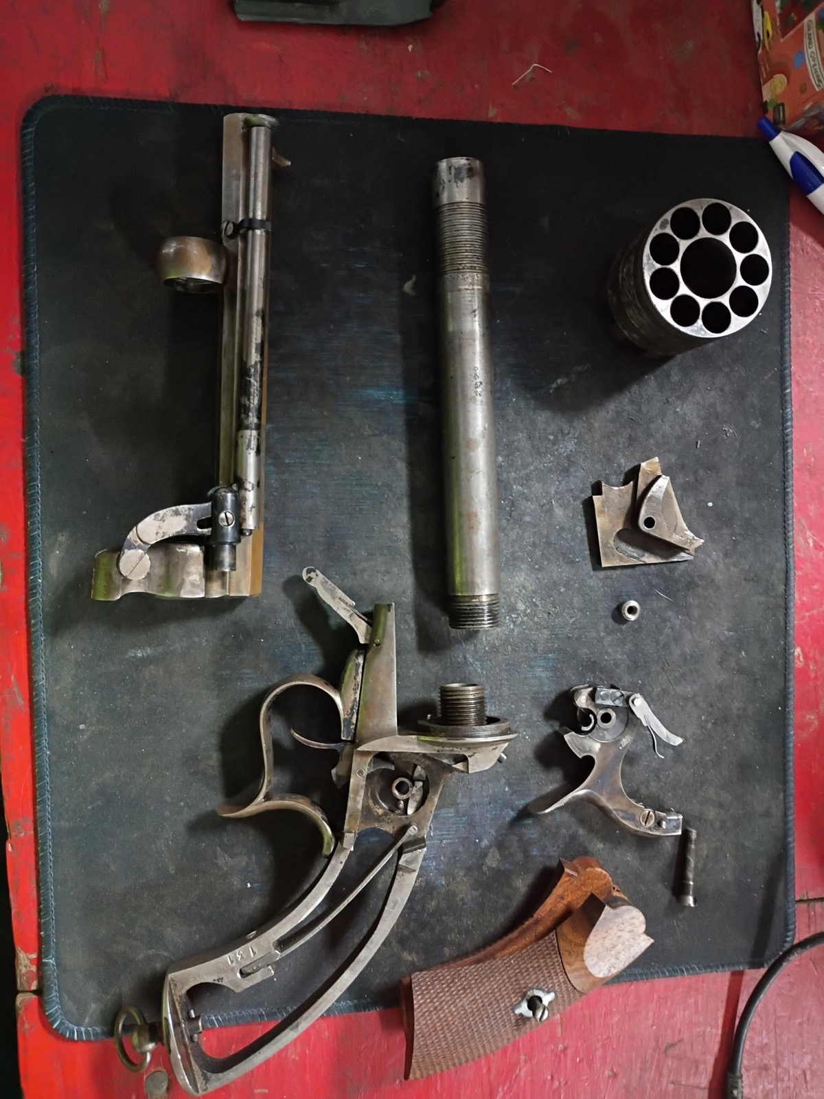 Cleaning and service in Barnesville GA Firearm cleaning and inspection workbench at Phoenix Freedom Firearms